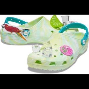 Crocs X Margaritaville Classic Clog Limited Edition NEW